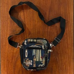 Vintage Upholstery Cross-Bag.